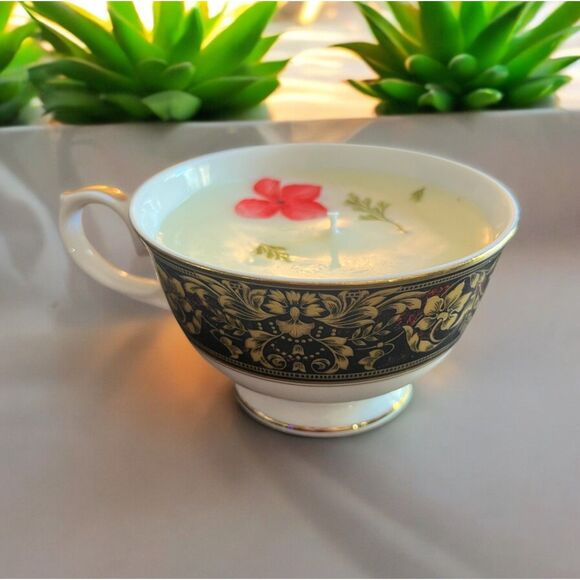 Vintage White Bon‎ Emperor Keito Candle 5oz Patchouli Scent Pet Friendly - Picture 1 of 2